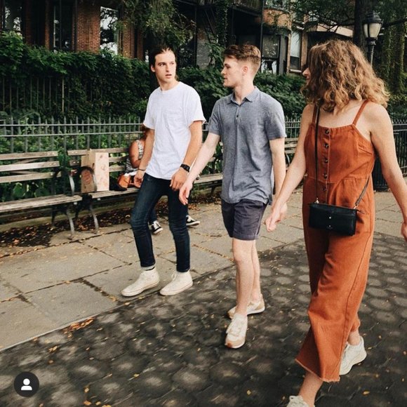 Orange Denim Jumpsuit - Picture 1 of 1